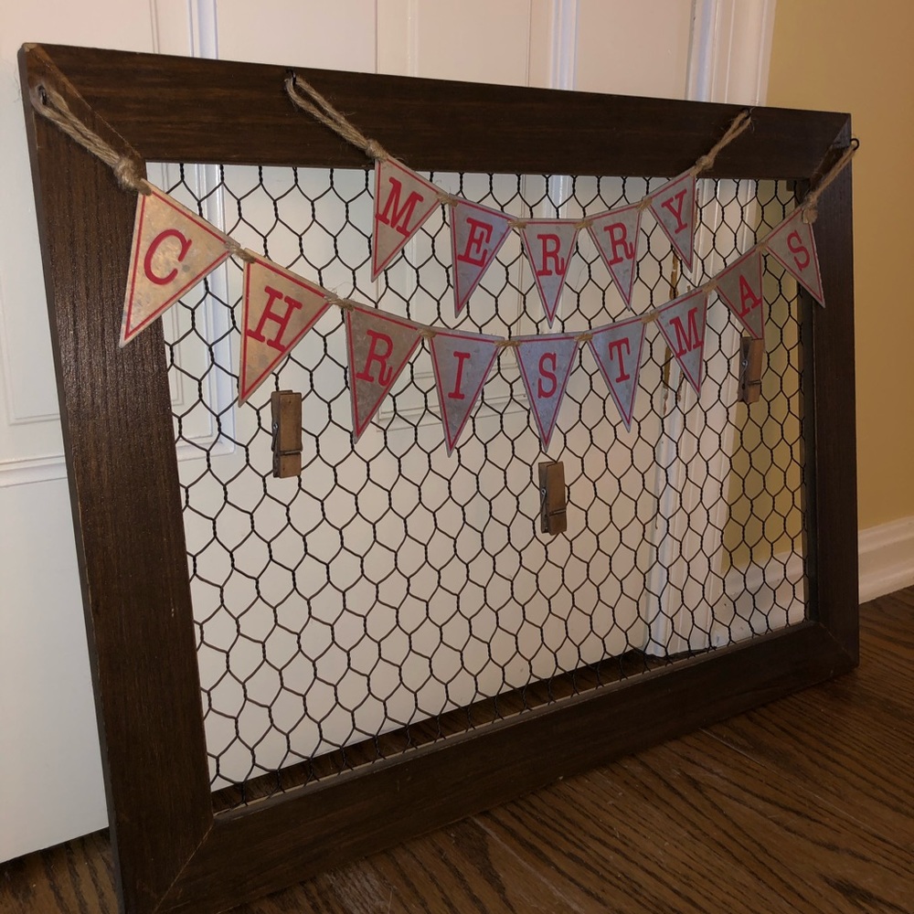 Pier 1 Christmas Picture Holder
